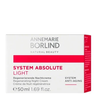 ANNEMARIE BÖRLIND SYSTEM ABSOLUTE SYSTEM ANTI-AGING Regenerierende Nachtcreme Light 50 Ml 4 ANNEMARIE BÖRLIND SYSTEM ABSOLUTE SYSTEM ANTI-AGING Regenerierende Nachtcreme Light 50 Ml – Bild 2