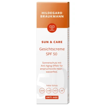 Hildegard Braukmann Sun & Care Anti-Age Gesichtscreme SPF 50 50 Ml 4 Hildegard Braukmann Sun & Care Anti-Age Gesichtscreme SPF 50 50 Ml – Bild 2