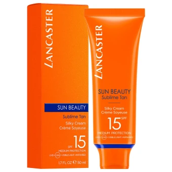 Lancaster Sun Beauty Silky Touch Cream SPF 15 50 Ml 4 Lancaster Sun Beauty Silky Touch Cream SPF 15 50 Ml – Bild 2