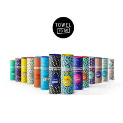 TOWEL TO GO Bali Hammam Towel Orange/Beige, With Recycled Gift Box -Parfumwelt Beige with Recycled Gift Box.1afd9871